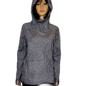 Lululemon Ready to Rulu Hoodie Luon Spray Jacquard Speckled
White Black Sz 4